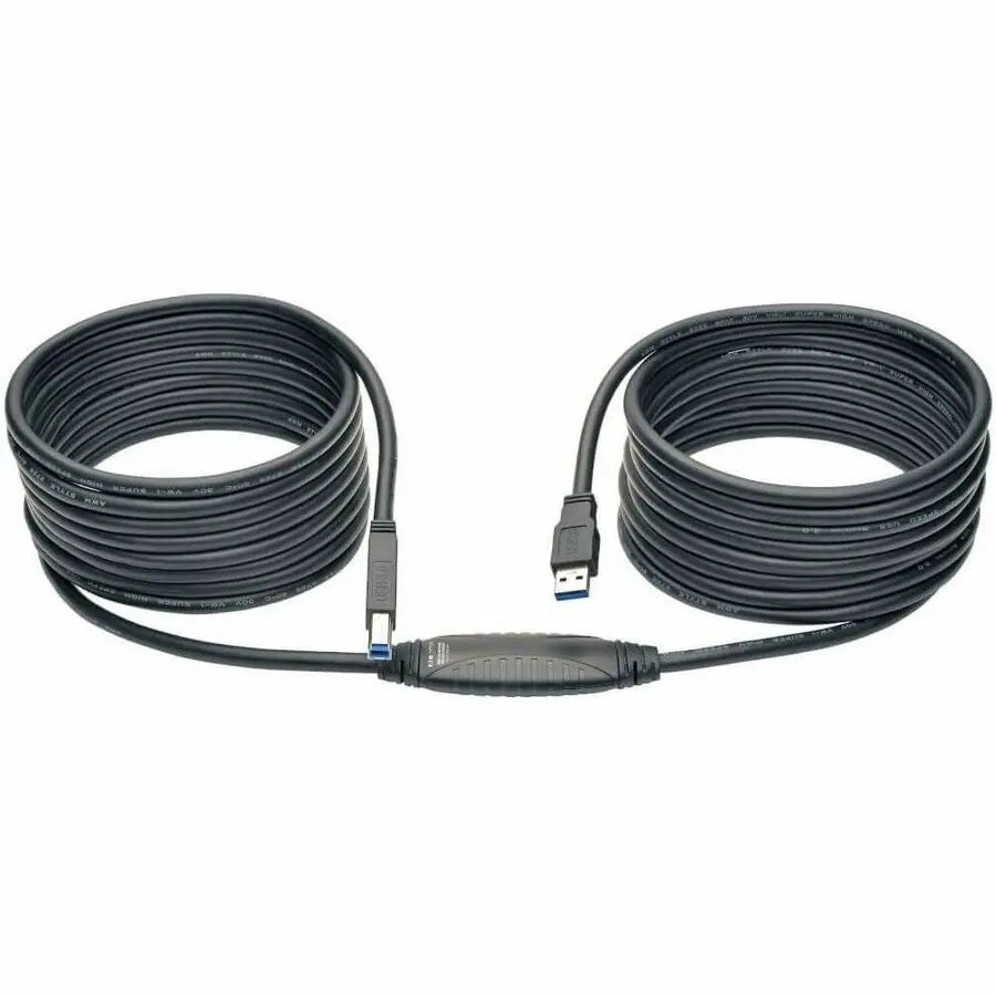 Tripp Lite U328-025 25ft USB 3.0 SuperSpeed Active A-B Cable – Extends Up to 25 Feet with Built-in Repeater
