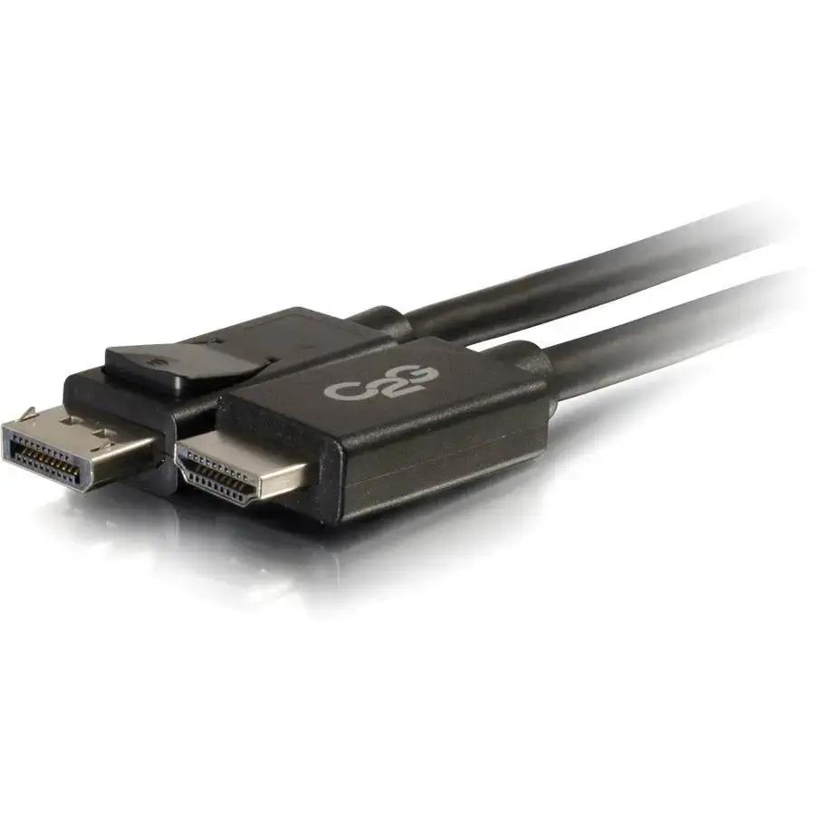 C2G 10ft DisplayPort to HDMI Adapter Cable - M/M for High-Definition Digital Audio/Video Connection by Legrand Group