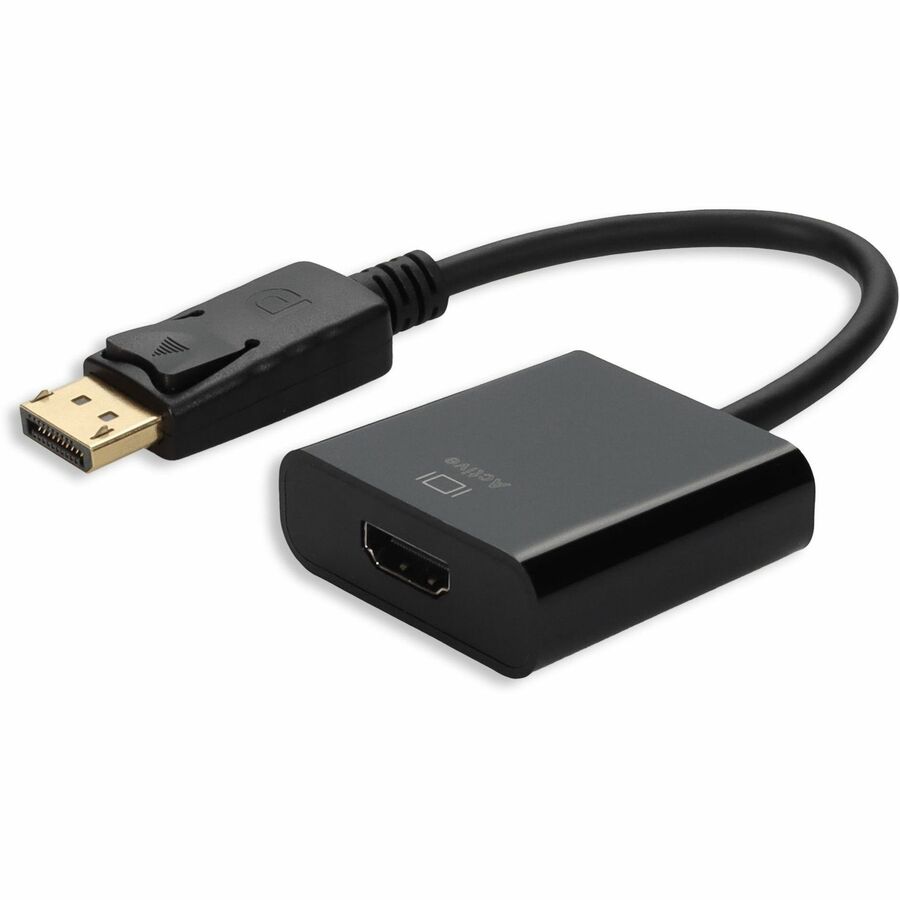 AddOn Bulk 5 Pack Active DisplayPort to HDMI Converter - M/F with Audio Passthrough