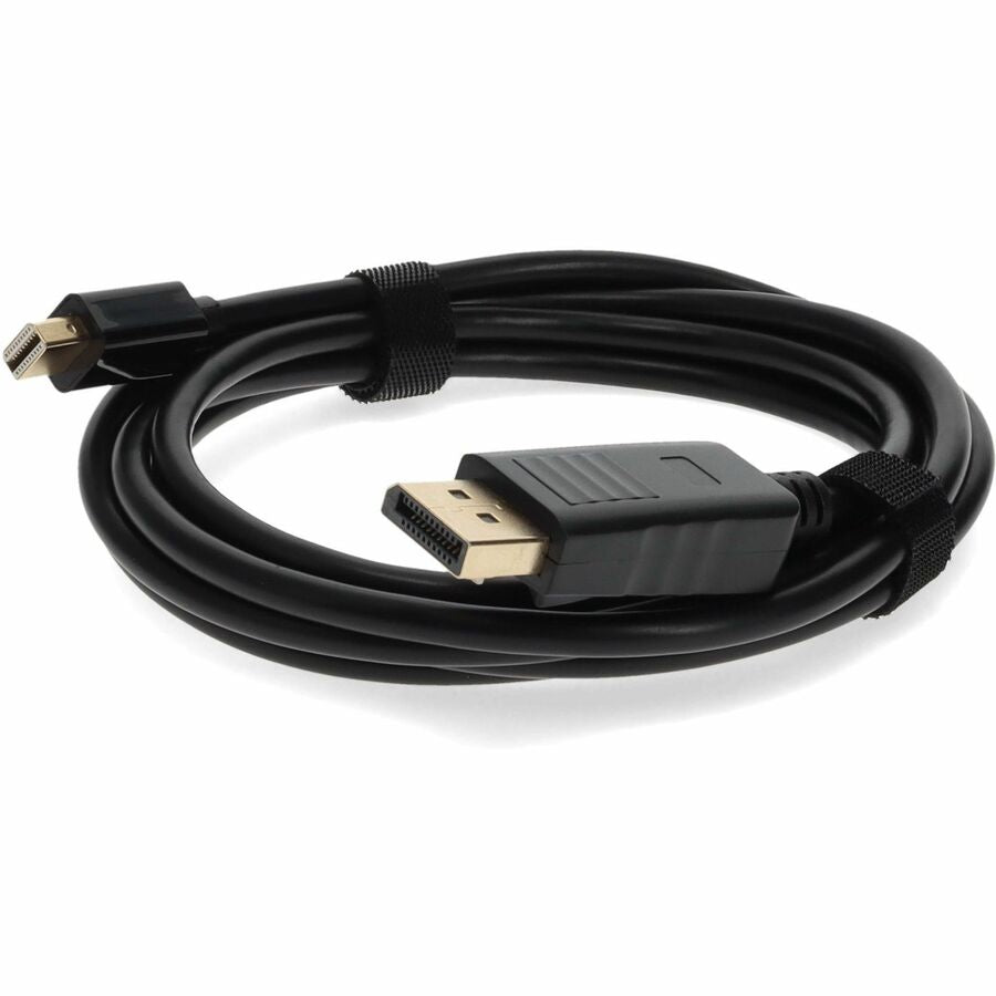 AddOn 5-Pack 6 ft Mini-DisplayPort Male to DisplayPort Male Cables – 4K UHD Support