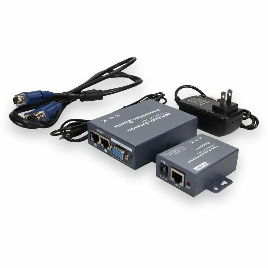 AddOn 5-Pack VGA Female to RJ-45 Female Extender Kit for High-Resolution Video up to 1920x1200