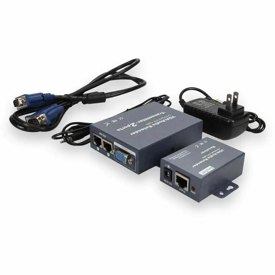 AddOn 5-Pack VGA Female to RJ-45 Female Extender Kit for High-Resolution Video up to 1920x1200 by AddOn