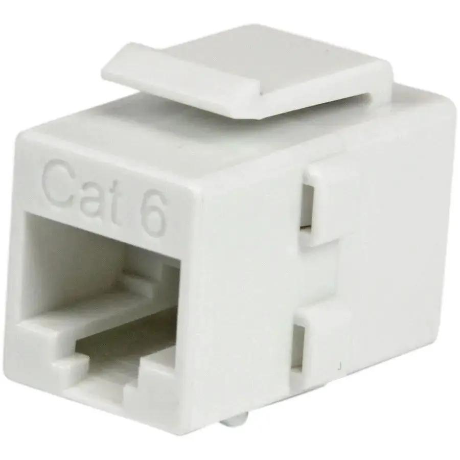 StarTech.com White Cat6 RJ45 Keystone Jack Network Coupler - F/F (Part C6KEYCOUPLWH) by StarTech.com