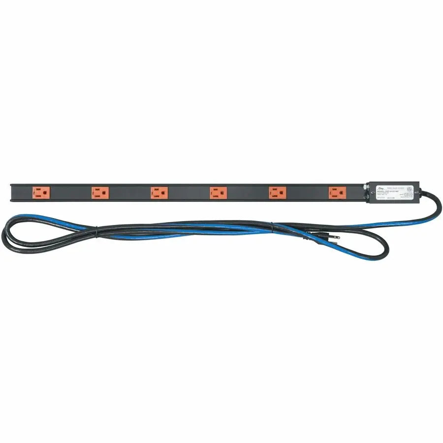 Middle Atlantic PDT Low Profile Vertical Power Strip - 15 Amp, 6 Outlet Rack Mount PDU