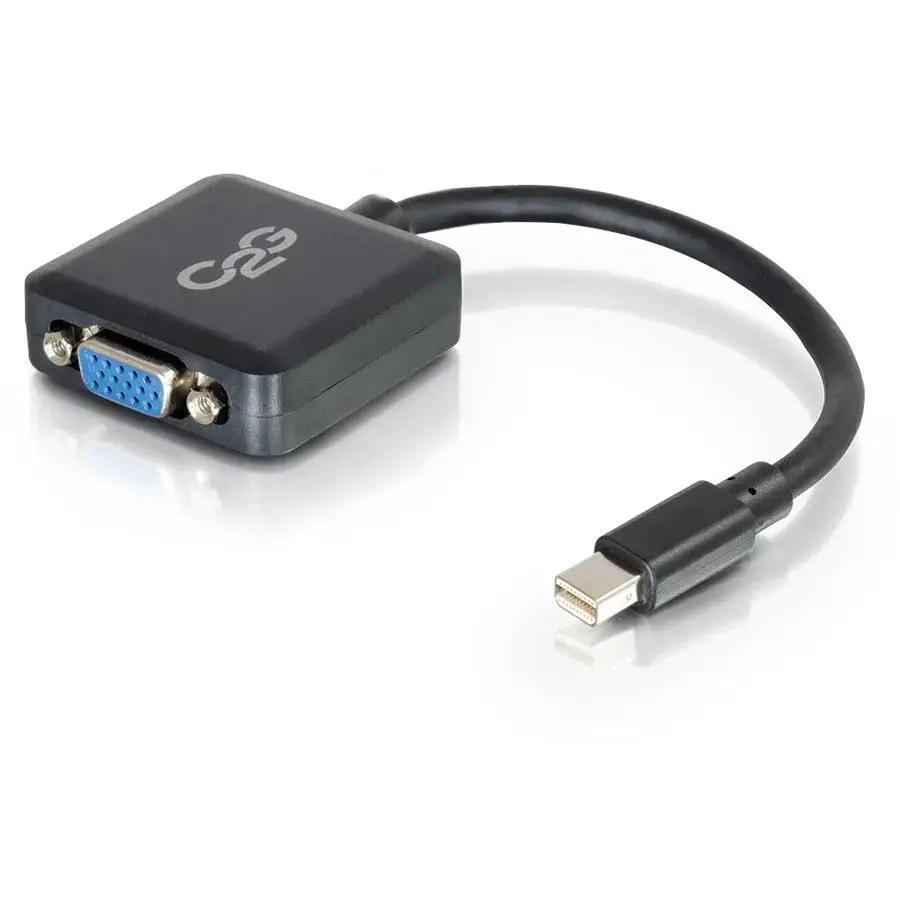 C2G Mini DisplayPort to VGA Adapter - 8-inch Active Converter for Thunderbolt 2 and Mini DisplayPort Devices by Legrand Group