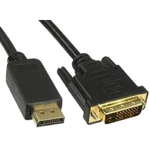 Unirise 15ft DVI-Digital Dual Link to DisplayPort Cable - Male to Male