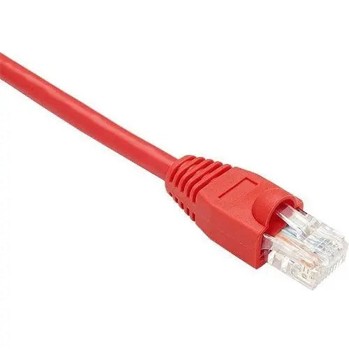 Unirise Cat.6 UTP Patch Network Cable - Red, 6 ft, Reliable Ethernet Connectivity