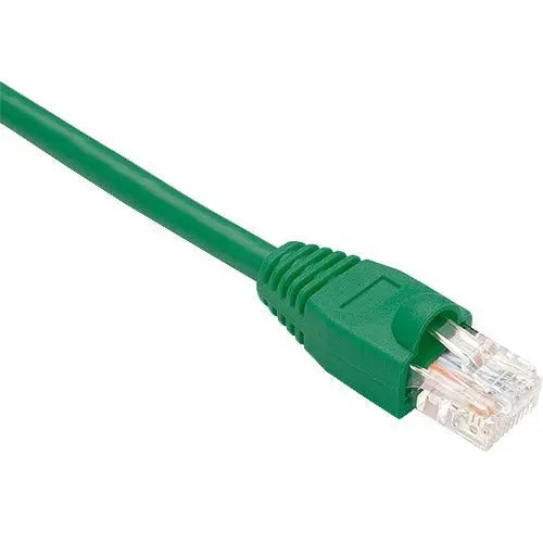 Unirise Cat.6 UTP Patch Network Cable – Green, 10 ft, Reliable Data Transfer