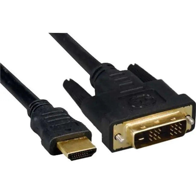 Unirise HDMI Male to DVI-D 12+1 M-M Cable for High-Definition Home Theater