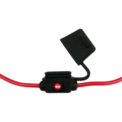 Sea-Dog ATO/ATC Style Inline LED Fuse Holder - Up to 30A, Waterproof Marine Fuse Accessory