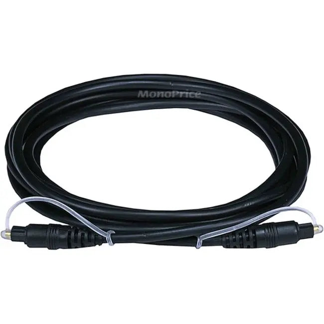 Monoprice 10ft Optical Toslink 5.0mm OD Audio Cable for High-Definition Digital Audio