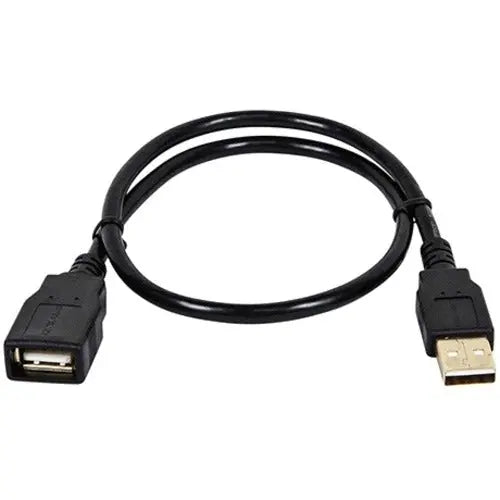 Monoprice 1.5ft USB 2.0 A Male to A Female Extension Cable with Gold Plated Connectors
