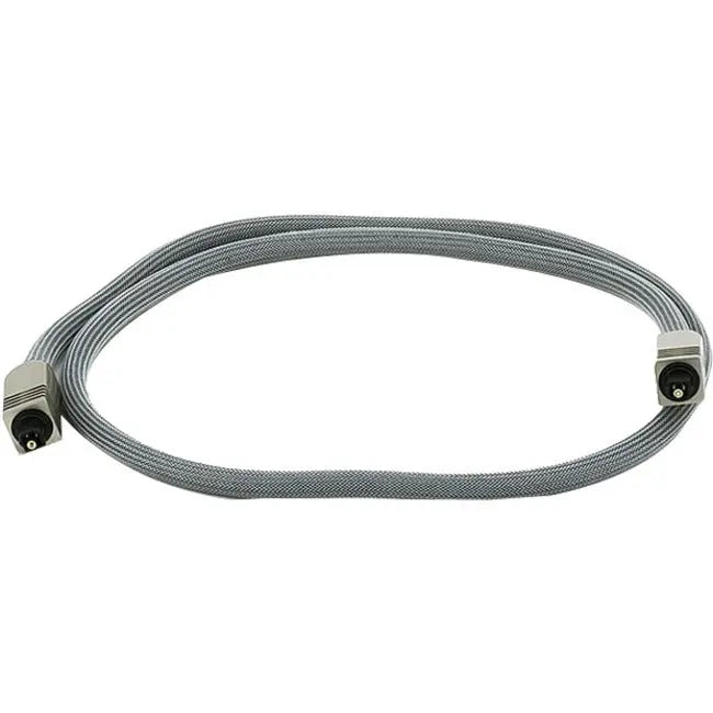 Monoprice 3ft Premium Optical Toslink Cable with Metal Fancy Connector for High-Definition Audio