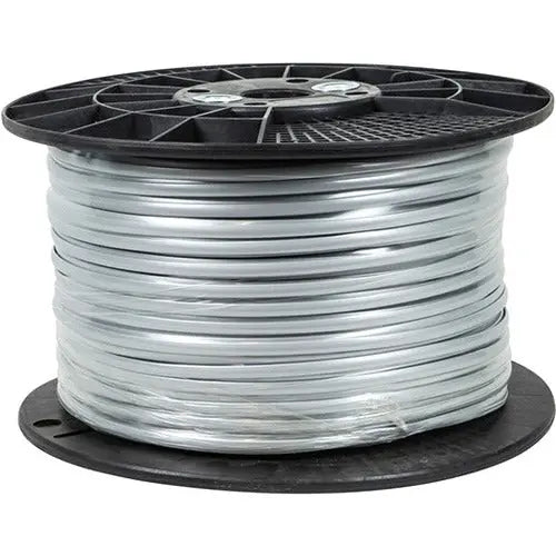 Monoprice 6 Wire Stranded Silver Phone Cable - 1000ft Bulk
