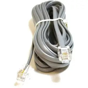 Monoprice Phone Cable RJ11 (6P4C), Straight - 14ft for Data