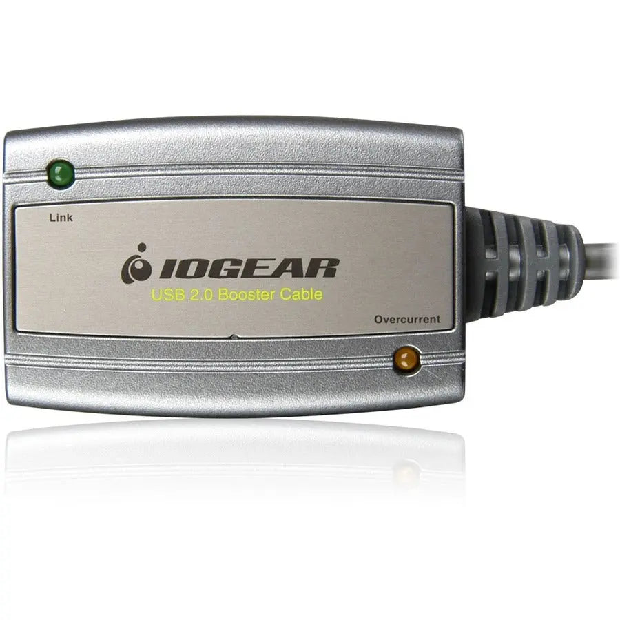 IOGEAR USB 2.0 Booster Extension Cable - 16ft GUE216 for Reliable Data Transfer and Charging