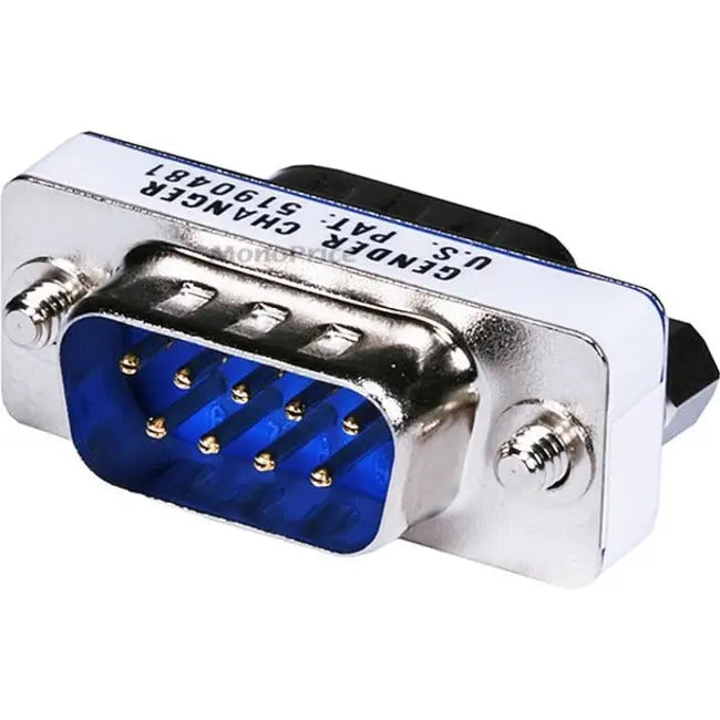 Monoprice DB9 M/M Mini Gender Changer Data Transfer Adapter