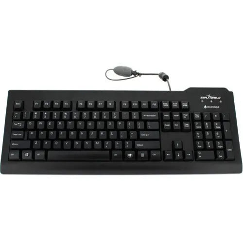 Seal Shield Silver Seal Waterproof Keyboard with USB Connection for Mac