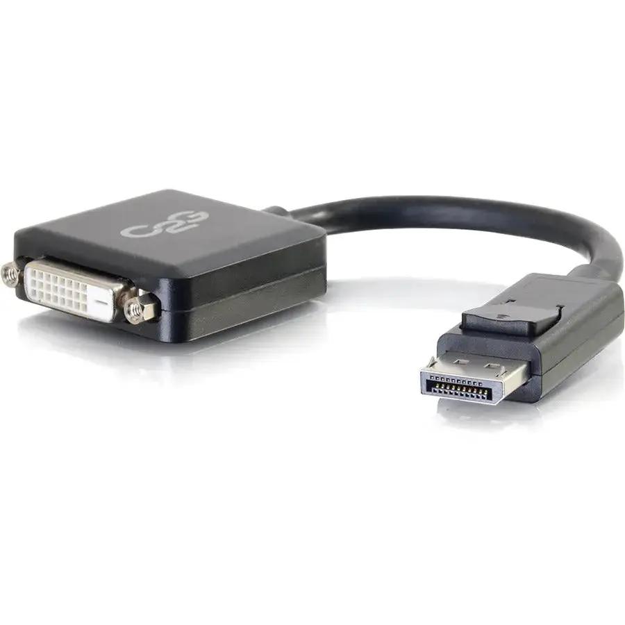 C2G 8-inch DisplayPort to DVI-D (Single-Link) Adapter Converter - Legrand Group Part 54321 by Legrand Group