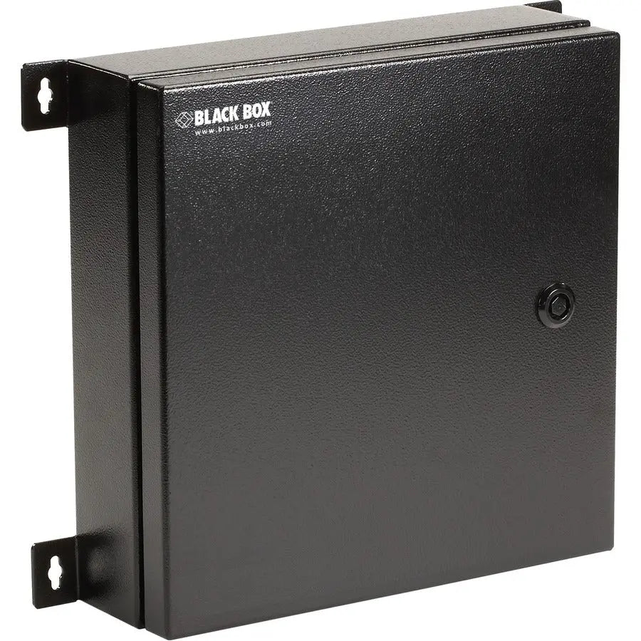 Black Box JPM4001A-R2 NEMA 4 Rated Fiber Optic Wallmount Enclosure with 2 Adapter Panels