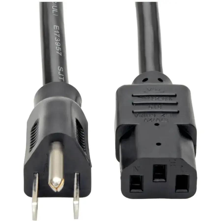 Eaton Corporation Tripp Lite P007-012 Heavy-Duty 15A Power Cord, 12 ft. NEMA 5-15P to IEC-320-C13 by Eaton Corporation