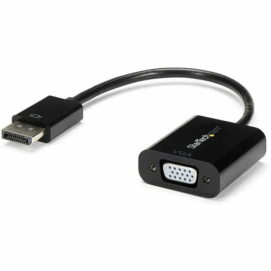 StarTech.com DisplayPort to VGA Adapter - Active Digital to Analog Converter, Supports 1920x1200 & 1080p Video, Compact and Plug-and-Play by StarTech.com