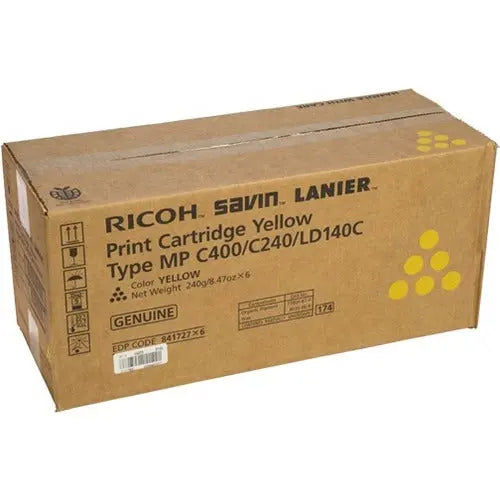 Ricoh Original Toner Cartridge 841727 for Ricoh, Lanier, and Savin Printers