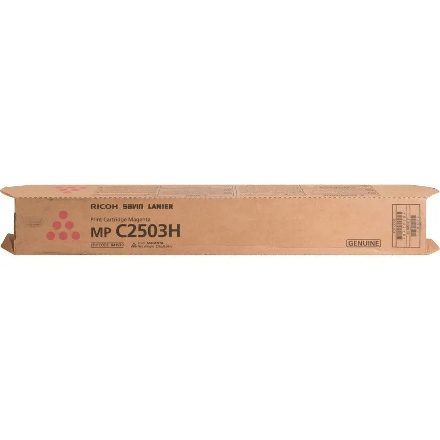 Ricoh Original Magenta Laser Toner Cartridge (Part Number 841920) for Ricoh MPC and Lanier Printers