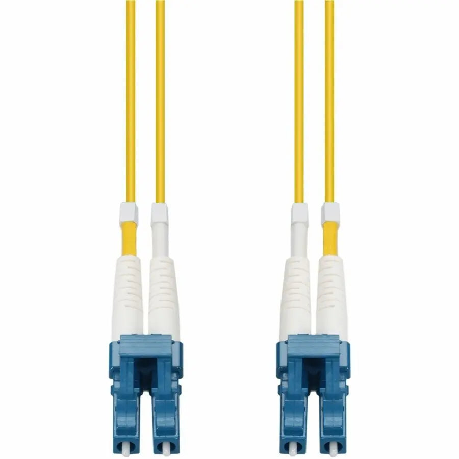 AddOn 4m LC to LC Yellow OS2 Duplex OFNR Riser-Rated Single-Mode Fiber Patch Cable by AddOn