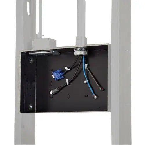 Legrand Group Chief PAC525 In-Wall Storage Box - Recessed Cable Management and Surge Protector Space for TV Mounts