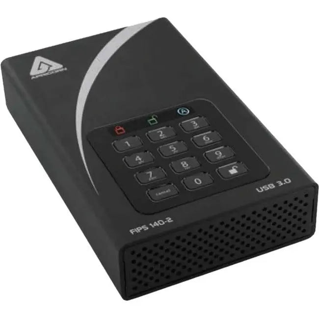 Apricorn Aegis Padlock DT FIPS 2TB USB 3.0 Desktop External Drive with Hardware AES Encryption