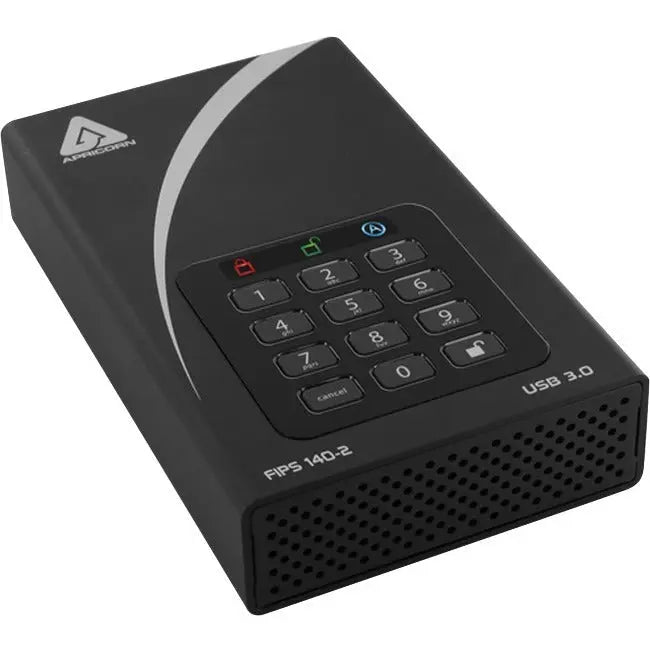 Apricorn Aegis Padlock DT FIPS 6TB USB 3.0 Desktop External Drive