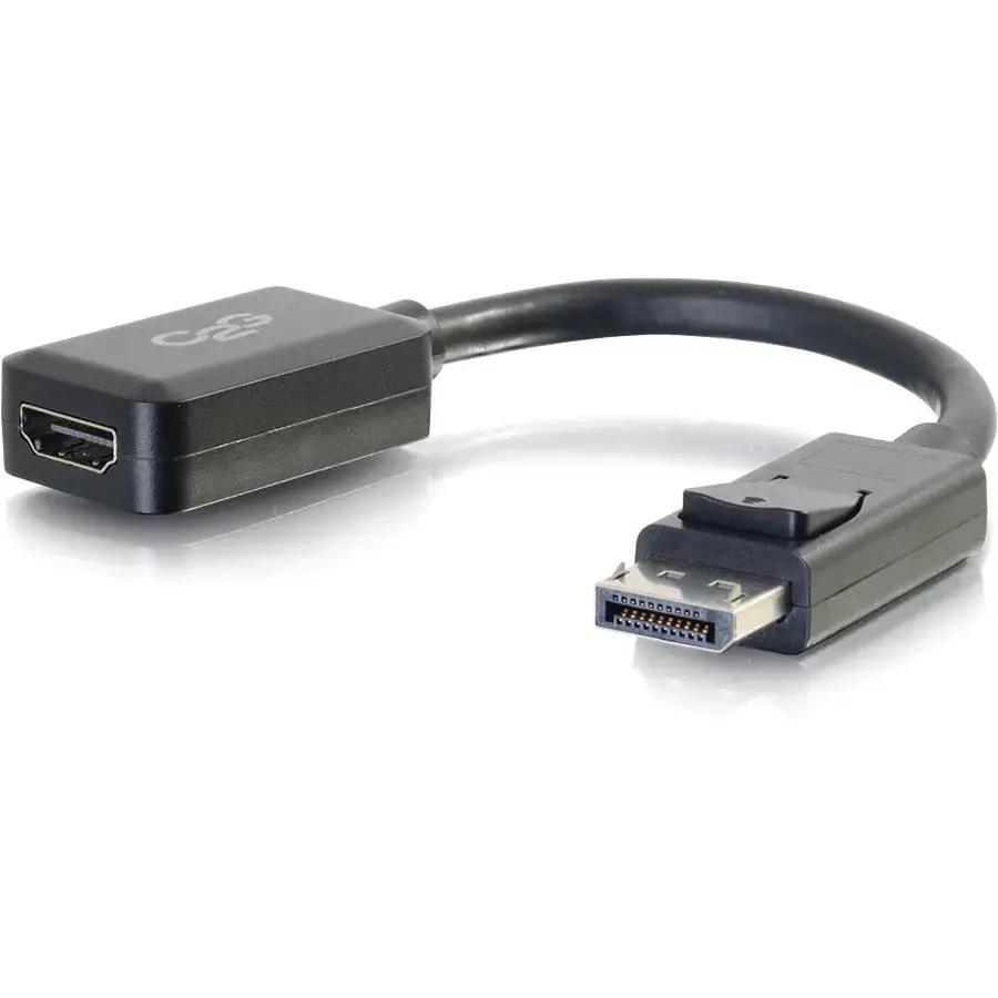 C2G DisplayPort to HDMI Adapter - 8-Inch Male DisplayPort to Female HDMI Converter by Legrand Group