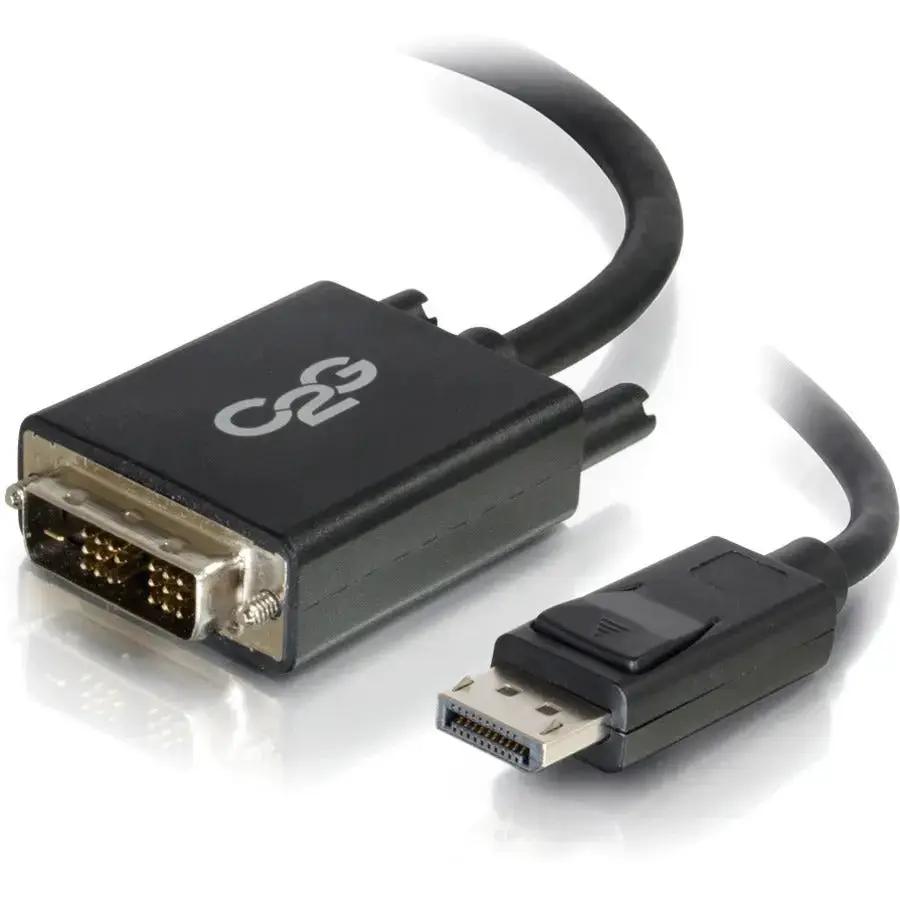 C2G 3ft DisplayPort to DVI Adapter Cable – Legrand Group Part 54328, Black by Legrand Group