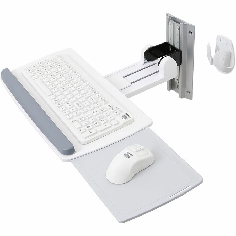 Ergotron Neo-Flex Wall Mount for Keyboard - White