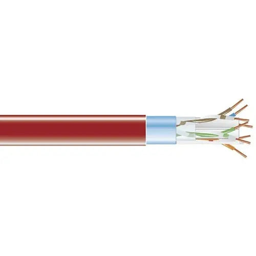 Black Box CAT6 400-MHz Solid Bulk Network Cable F/UTP CMR PVC - 1000 ft Spool
