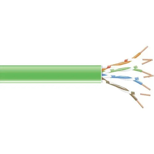 Black Box GigaTrue Cat.6 UTP Network Cable – 1000 ft Green Ethernet Cable for High-Speed Data and Video Applications