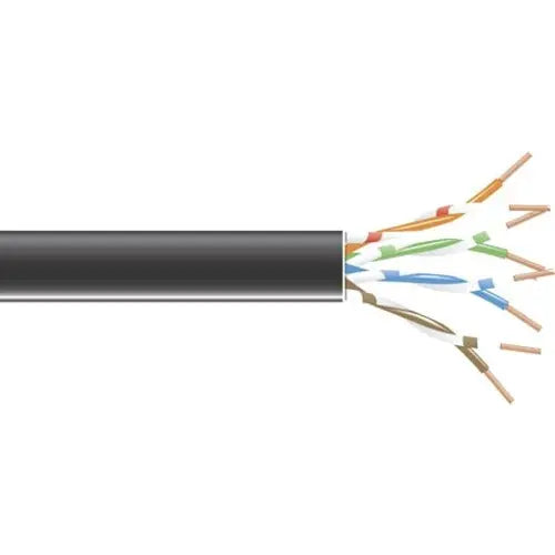 Black Box GigaTrue Cat.6 UTP Network Cable - 1000 ft, Black