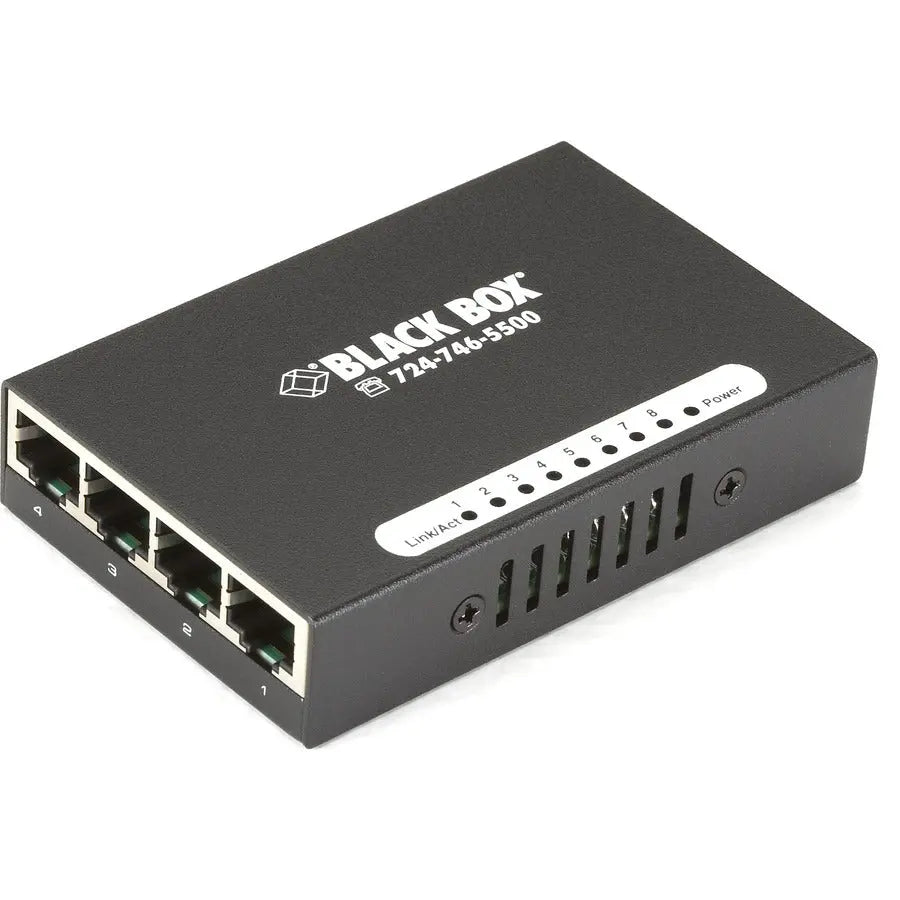 Black Box Corporation LBS008A USB-Powered 10/100 8-Port Ethernet Switch