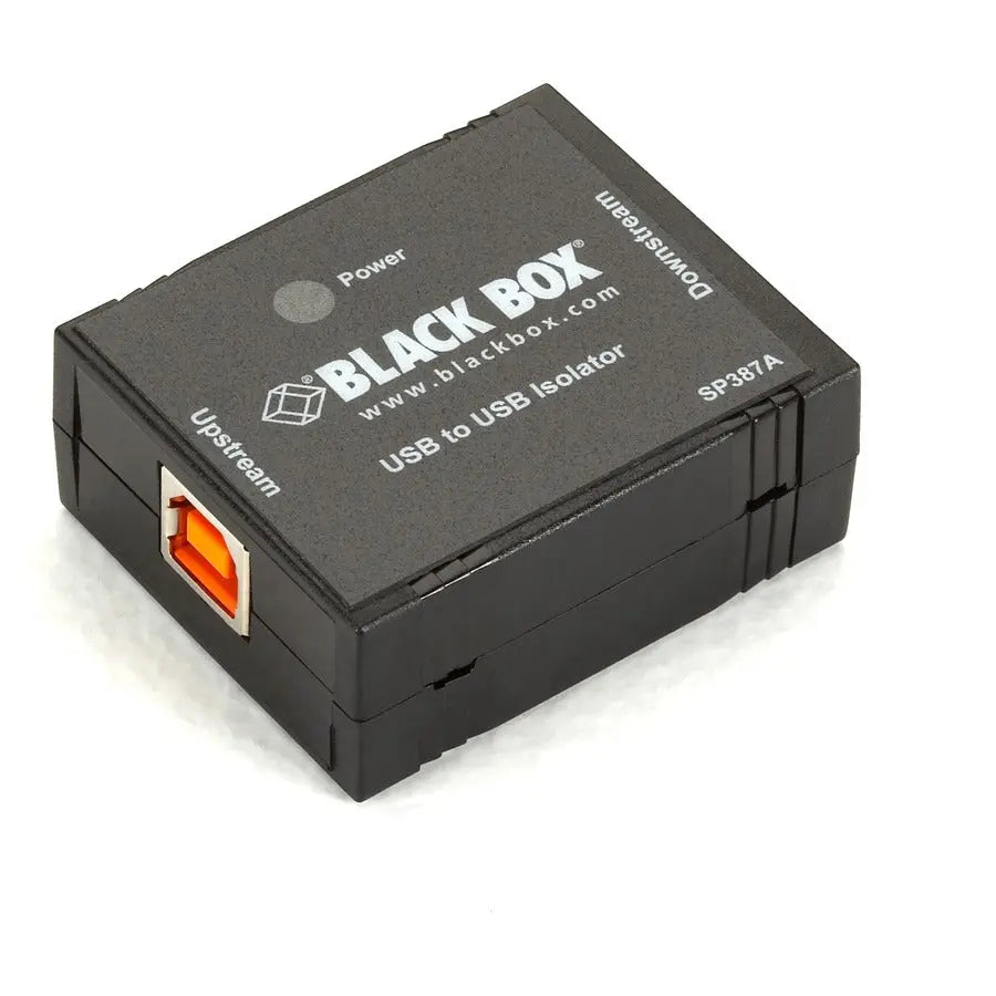 Black Box Corporation SP387A USB-to-USB Isolator - 4 kV, 1-Port for Surge Protection and Noise Suppression