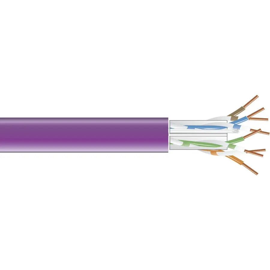 Black Box CAT6 550-MHz Solid Bulk Network Cable - 1000 Feet UTP with PVC Riser Jacket