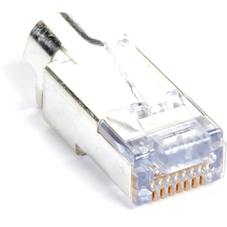 Black Box Corporation Shielded CAT6 EZ-RJ45 Modular Plugs, 100-Pack