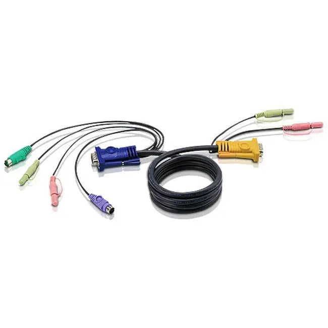 ATEN Technology 2L5302P KVM Cable for CS1732, CS1734, CS1754, and CS1758 Switches