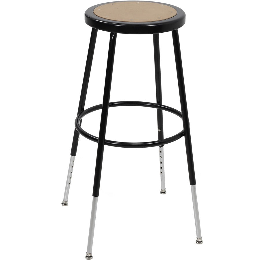 Ergotron Classroom Stool with Adjustable Height and Chrome Finish