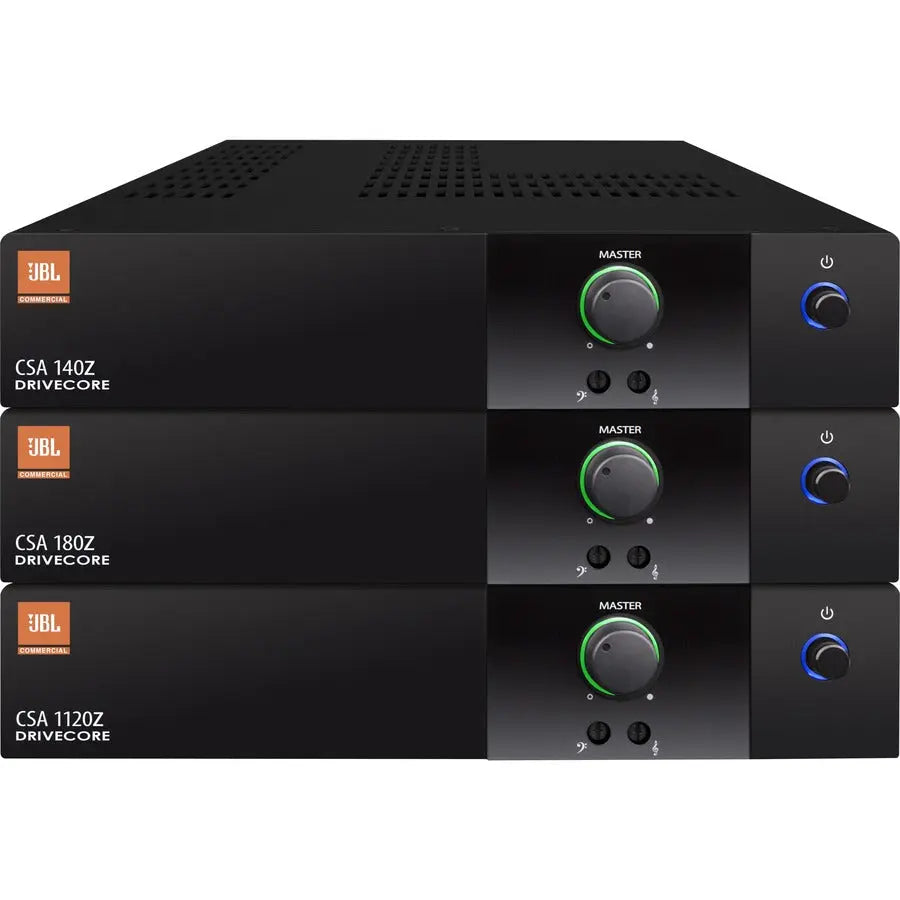 Harman International Industries JBL Commercial CSA 1120Z Amplifier – 120W RMS, 1 Channel, Black