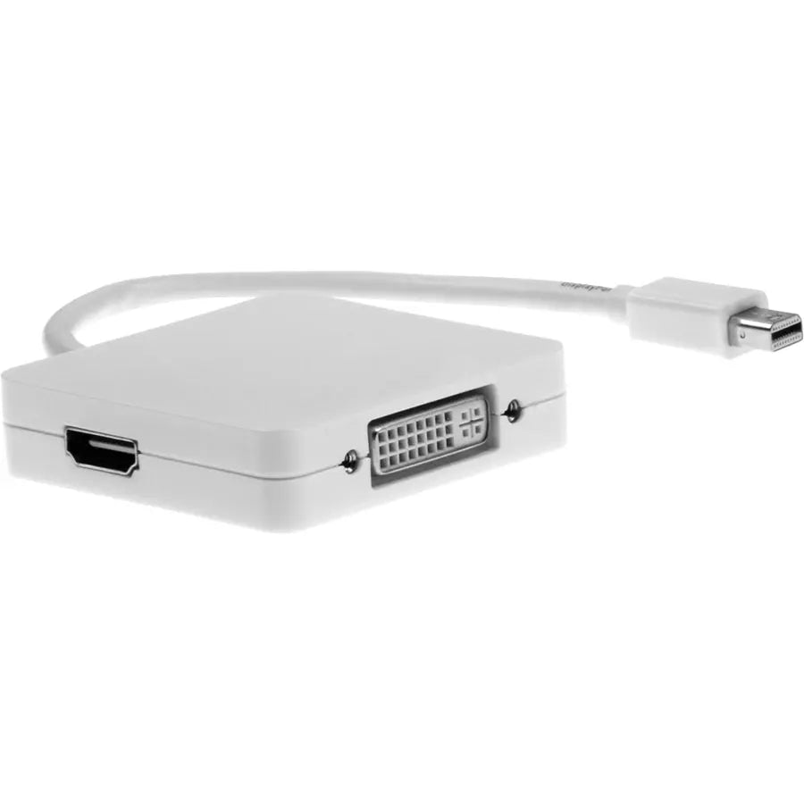 Rocstor YMDHDD-WH Multifunction Mini DisplayPort to DVI, HDMI, and DisplayPort Adapter