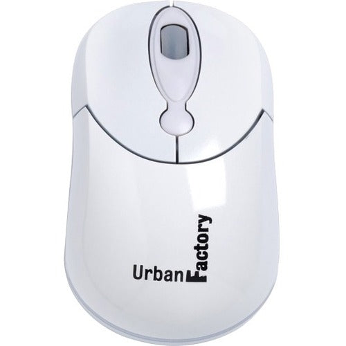 Urban Factory Crazy USB Optical Mouse, White, CM02UF