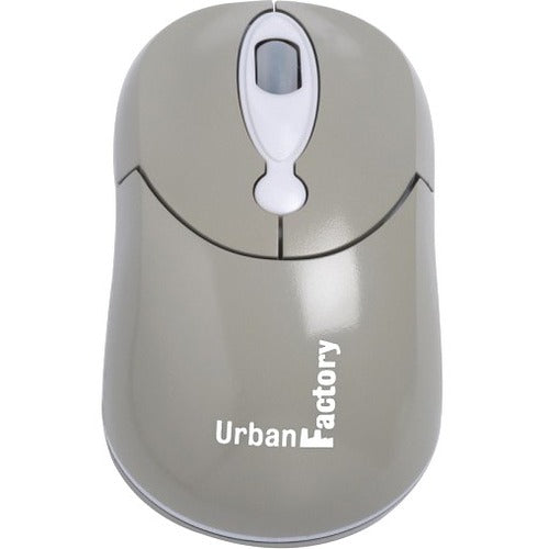 Urban Factory Crazy Wired Optical USB Mouse, Gray - CM05UF