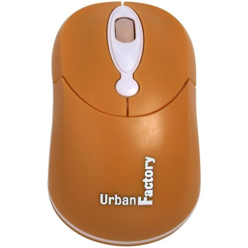 Urban Factory Crazy USB Optical Mouse, Orange, CM08UF