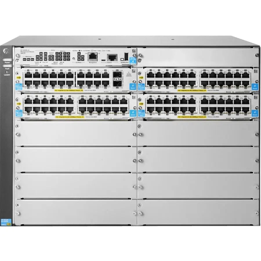 Hewlett Packard Enterprise 5406R zl2 Switch - Modular 4U Rack-Mountable Switch Chassis with Layer 3 Routing and Full PoE+